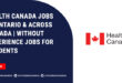 Health Canada Jobs